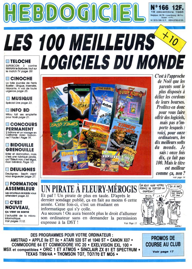 Hebdogiciel Magazine (French) Issue 166 : Free Download, Borrow